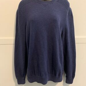 Levi's Men's Deep Blue Crewneck Sweater